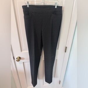 Chico's Black and White Skinny Pants - Tall